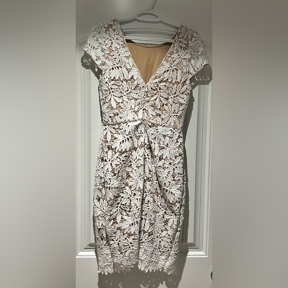 LuLus White Lace Dress - Picture 3 of 7